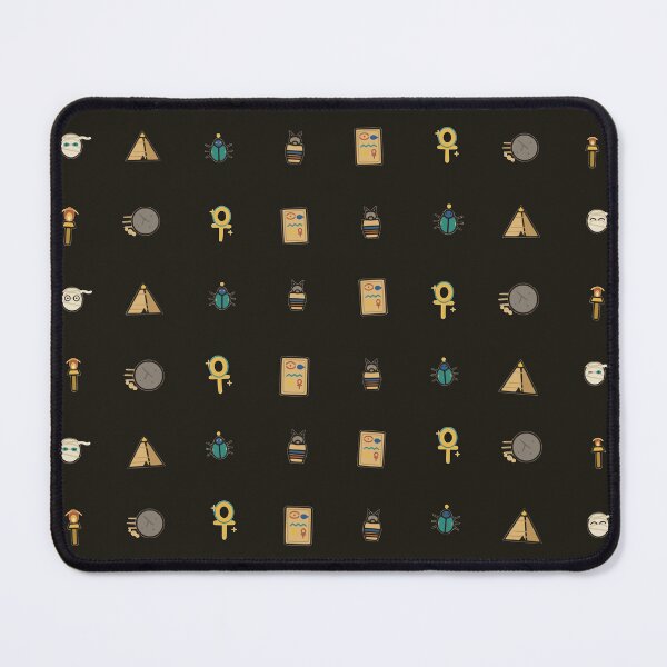 Item preview, Ancient Egyptian Mummy Tomb Vector Micro Icon Seamless Pattern designed and sold by KungPowUnicorn.