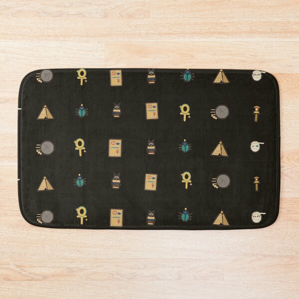 Item preview, Ancient Egyptian Mummy Tomb Vector Micro Icon Seamless Pattern designed and sold by KungPowUnicorn.