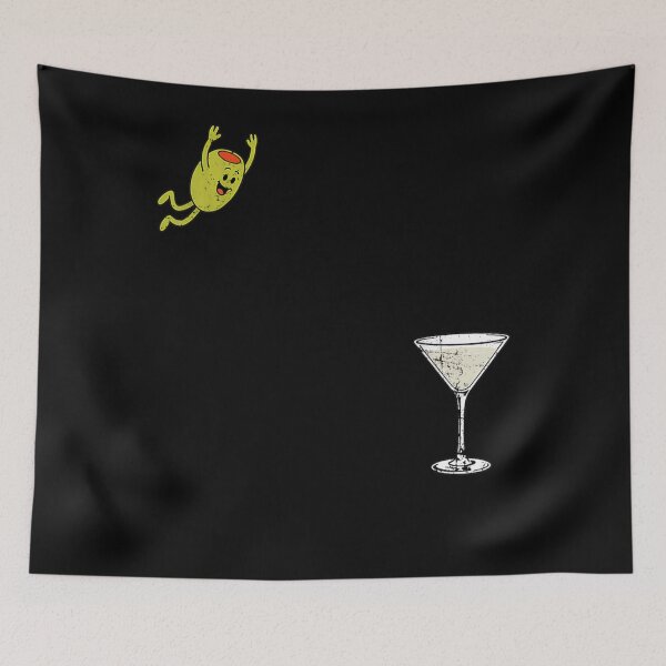 Item preview, Dirty Martini Dive Cute Olive Funny Cocktail Drinker designed and sold by JaredDeShop.