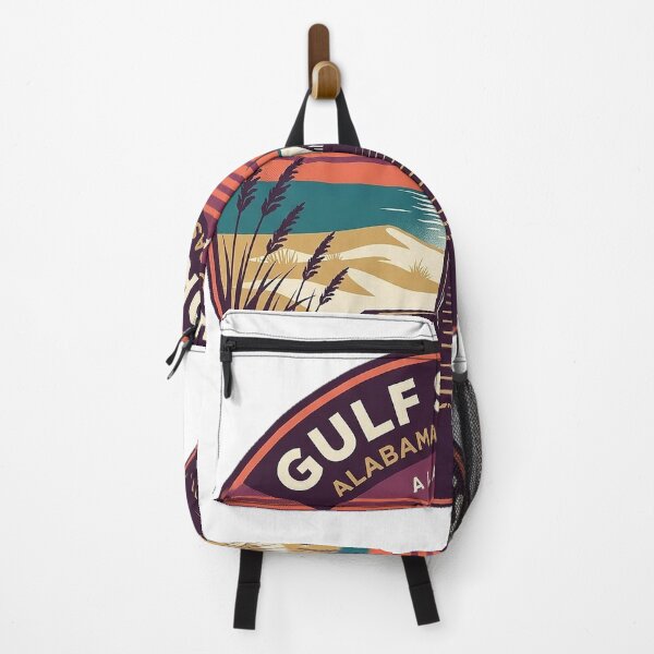 Item preview, Gulf Shores Alabama Sunset Dune Overlook Circle Sticker designed and sold by DetourDgn.