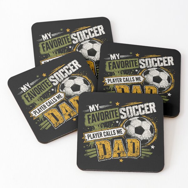 Item preview, My Favorite Soccer Player Calls Me Dad Soccer Dad Sports Father designed and sold by SkeletonsDanger.