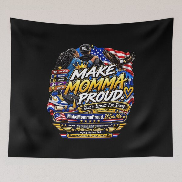 Item preview, Make Momma Proud Motivational Eagle Graduation  designed and sold by Christoph39568.