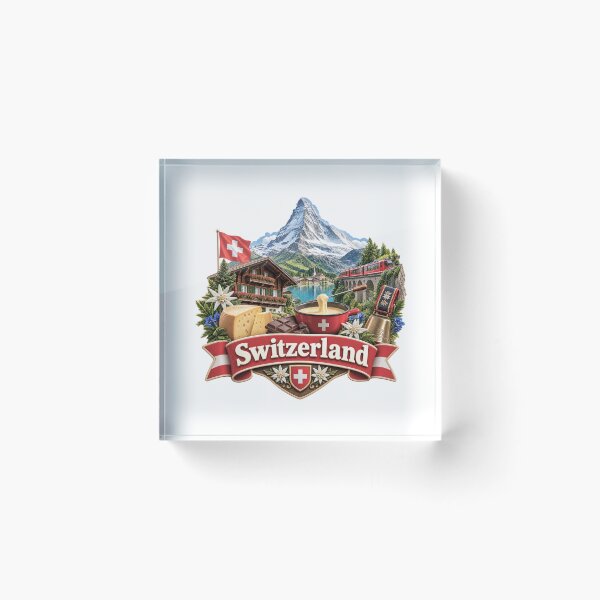 Artikelvorschau, Schweiz entworfen und verkauft von StackedPixels.