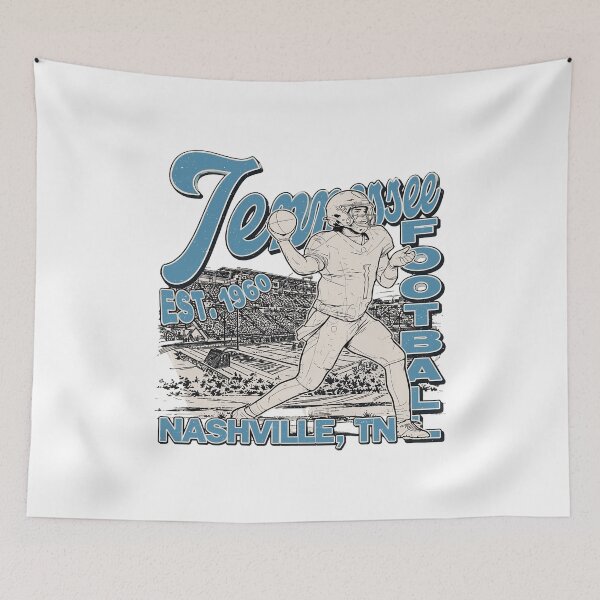 Item preview, Tennessee Football Vintage Nashville TN Player Graphic designed and sold by zatannaedens.