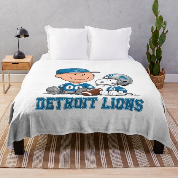 Item preview, Snoopy And Charlie Detroit Football Fan designed and sold by CaneufeyCip.