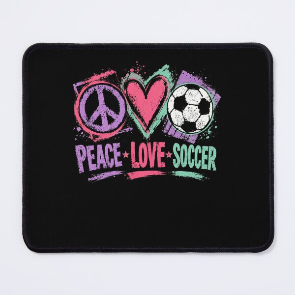 Item preview, Peace Love Soccer Player Fan Mom Game designed and sold by HumansStuck12.