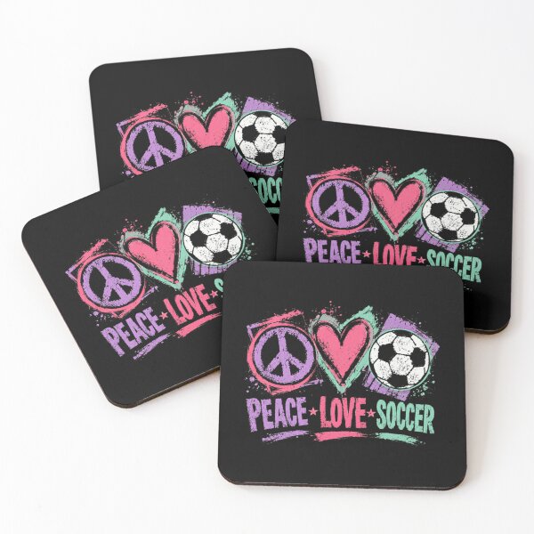 Item preview, Peace Love Soccer Player Fan Mom Game designed and sold by HumansStuck12.