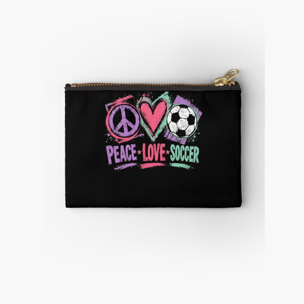Item preview, Peace Love Soccer Player Fan Mom Game designed and sold by HumansStuck12.