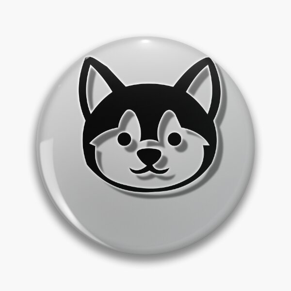 Item preview, Minimalist Chibi Dog Face designed and sold by tineldesign.