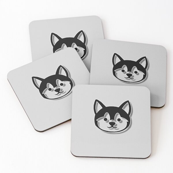 Item preview, Minimalist Chibi Dog Face designed and sold by tineldesign.