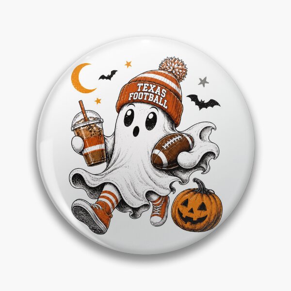 Item preview, Halloween Ghost Football Coffee Fan Tee designed and sold by sesenlavadie.