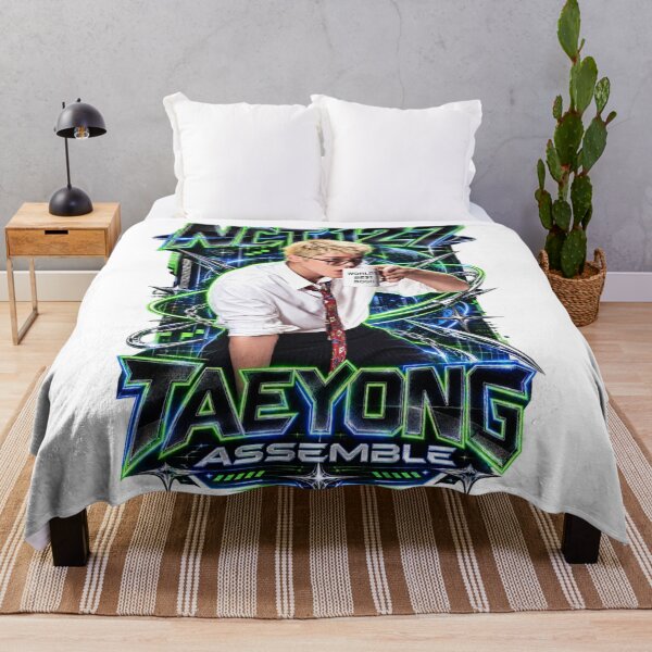 Item preview, Blingy Taeyong NCT Electric Green Tribal Chrome Graphic designed and sold by Valeree Store.