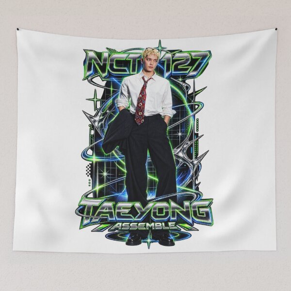 Item preview, NCT 127 Taeyong Neon Matrix Assemble Leader Cyber Visual designed and sold by Valeree Store.