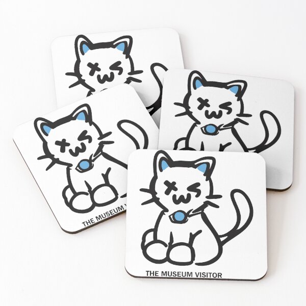 Item preview, Quirky Cat Museum Visitor Tee designed and sold by olacassandra.