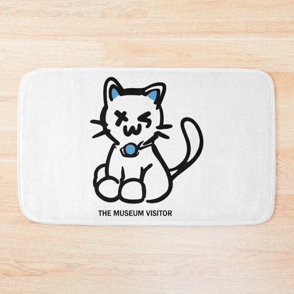 Item preview, Quirky Cat Museum Visitor Tee designed and sold by olacassandra.