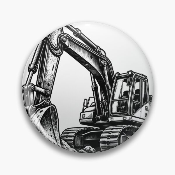 Item preview, See You Later Excavator – Heavy Equipment designed and sold by rachidloucif.