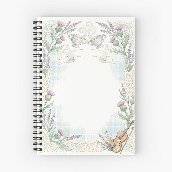 Item preview, Celtic Thistle Botanical Wedding Frame designed and sold by ArtlightStudio.