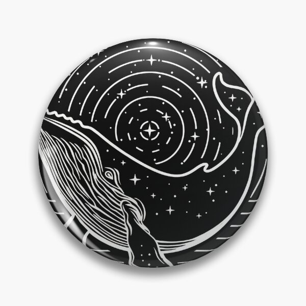 Item preview, Cosmic Whale Celestial Art designed and sold by YarningsandYear.