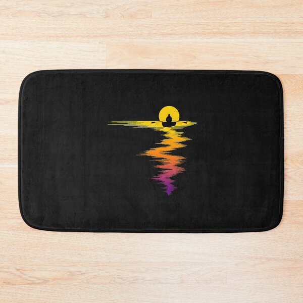 Item preview, Rowboat Sunset Reflection designed and sold by YarningsandYear.