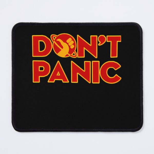 Item preview, Don'T Panic The Hitchhiker'S Guide To The Galaxy designed and sold by nehme-art-house.