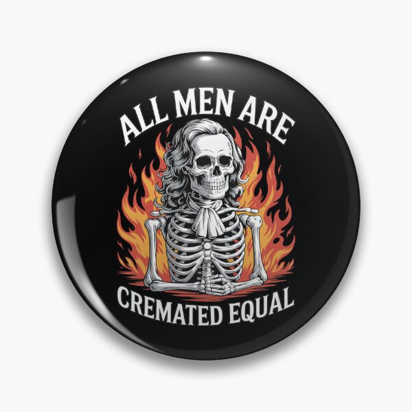 Item preview, Sarcastic Skeleton in Wig Flames Equal designed and sold by SANTIAGOISNEROS.