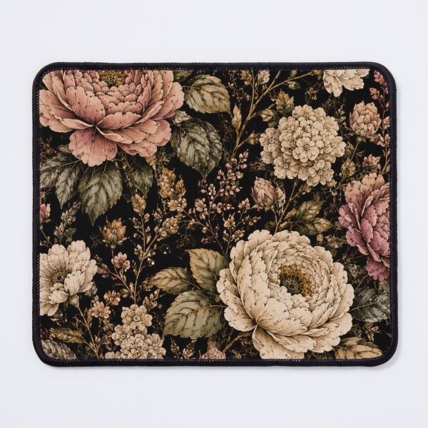 Item preview, Vintage Dark Floral Botanical Pattern designed and sold by Mikena1996.