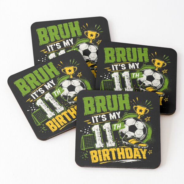 Item preview, Bruh It's My 11th Birthday Soccer Boy Eleventh Birthday designed and sold by SkeletonsDanger.