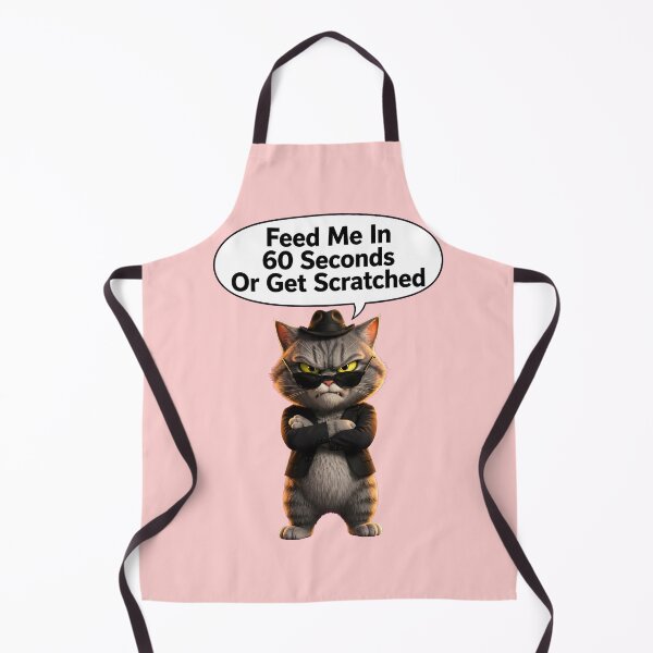 Item preview, Feed Me In 60 Seconds Mafia Cat designed and sold by KuzeyWestStudio.