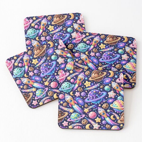 Item preview, Kawaii Ice Cream Galaxy designed and sold by Side Quest Co..