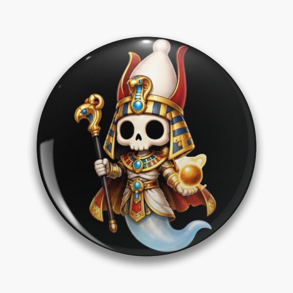 Item preview, Amun | Egyptian God Art | Bonnie God of Egypt Collection designed and sold by Zaru Art Studio.