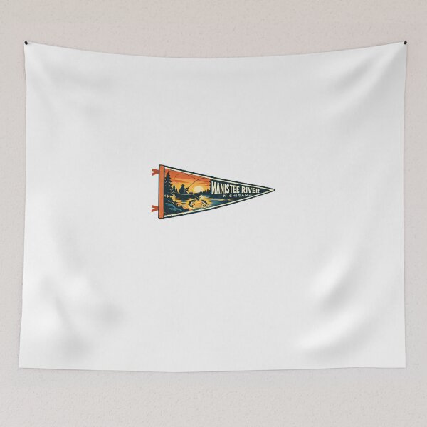 Item preview, Manistee River Michigan Fishing Angler Outdoors Travel designed and sold by Simsimah26Parks.