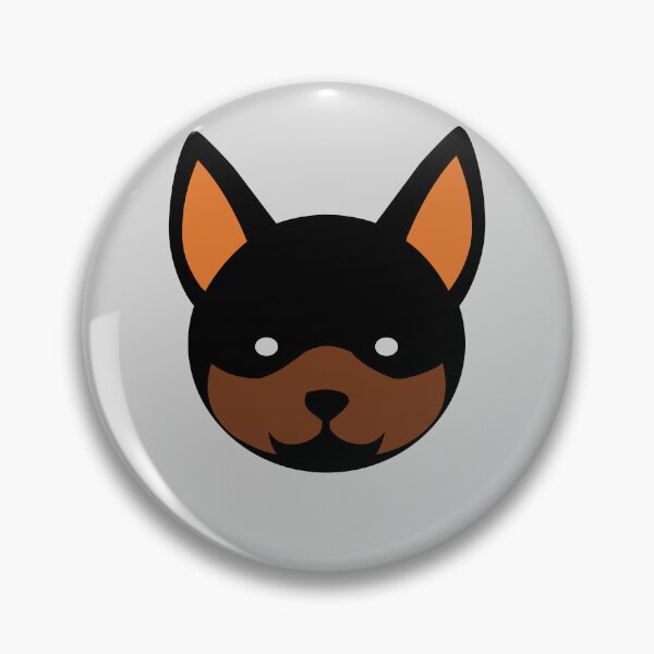 Item preview, Cute Chibi Dog Minimalist Face designed and sold by tineldesign.