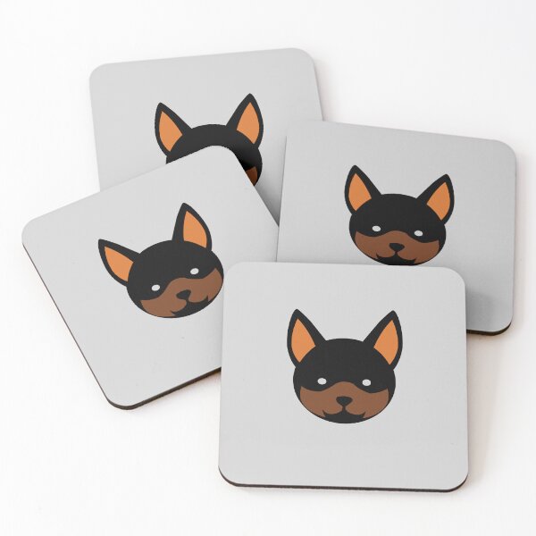 Item preview, Cute Chibi Dog Minimalist Face designed and sold by tineldesign.