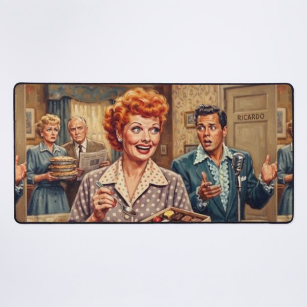 Item preview, I Love Lucy Fine Art Tribute designed and sold by Art's Diner.