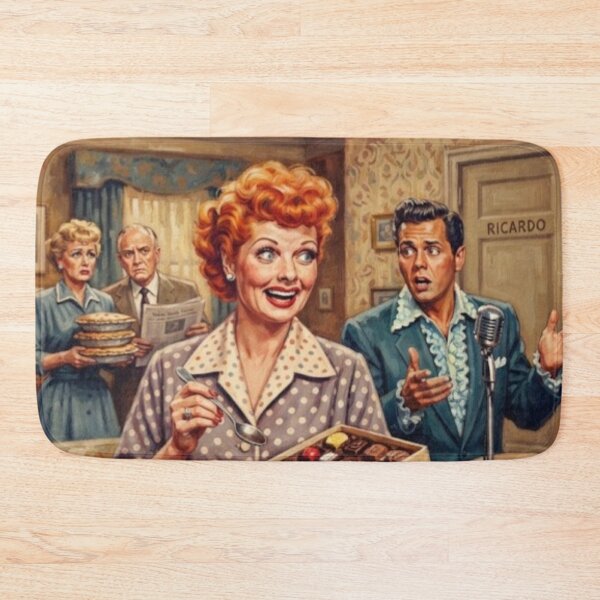 Item preview, I Love Lucy Fine Art Tribute designed and sold by Art's Diner.