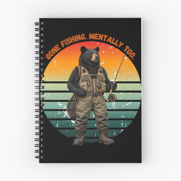 Item preview, Gone Fishing. Mentally Too. designed and sold by gomood.