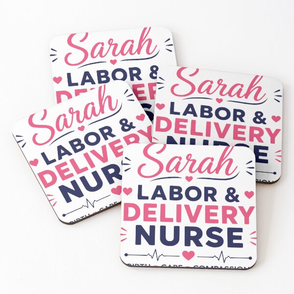 Item preview, Labor and Delivery Nurse Sarah | L&D Nurse | Birth Nurse designed and sold by TeeVerse27.