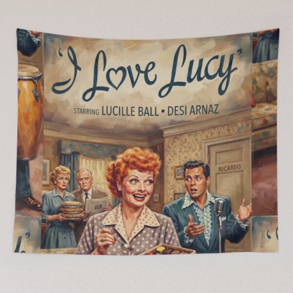 Item preview, I Love Lucy Fine Art Tribute designed and sold by Art's Diner.