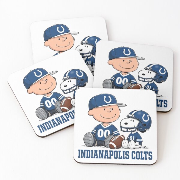 Item preview, Snoopy And Charlie Indianapolis Football Fan designed and sold by CaneufeyCip.