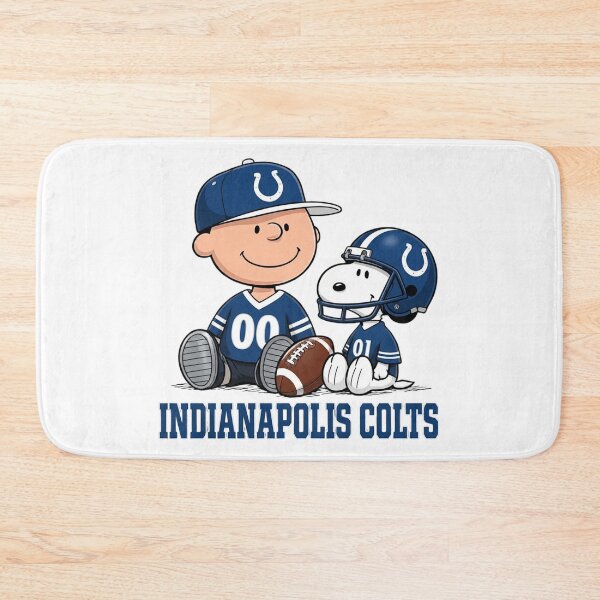 Item preview, Snoopy And Charlie Indianapolis Football Fan designed and sold by CaneufeyCip.