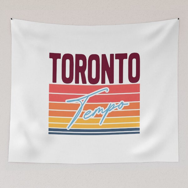 Item preview, Toronto Tempo Retro Sunset Striped Design designed and sold by nelskraasch.