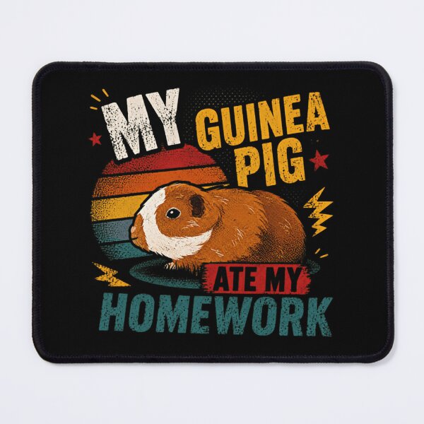 Item preview, My Guinea Pig Ate My Homework Pet Owner Student Humor designed and sold by JonesFlora2025.