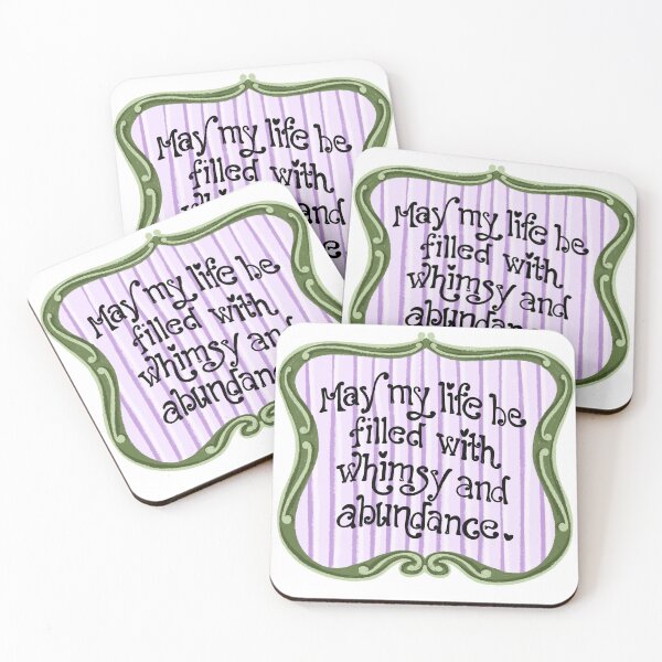 Item preview, May my life filled with abundance designed and sold by pinkyfish1010.