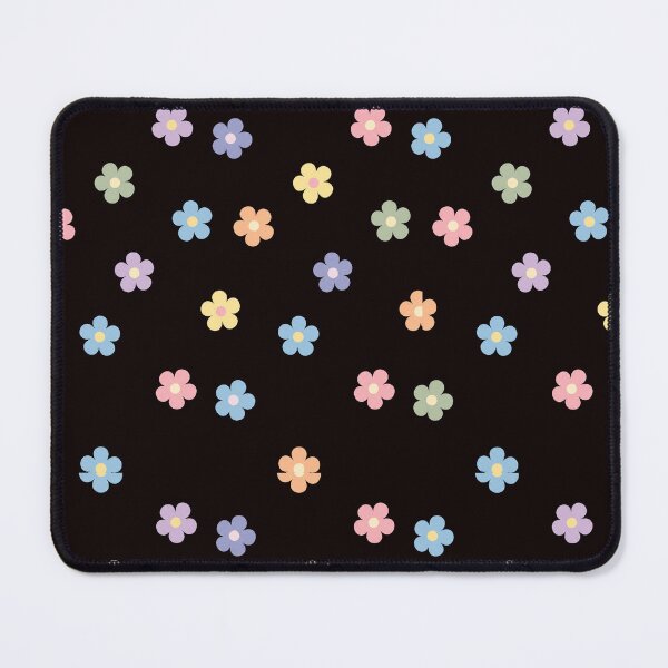 Item preview, Retro Pastel Daisy Flower Seamless Pattern designed and sold by CozyPaletteShop.