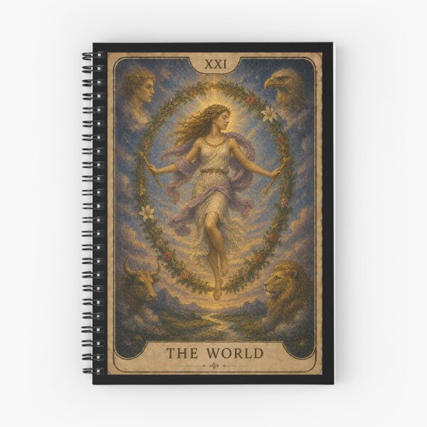 Item preview, The World, Completion, Wholeness and the Dance of Life designed and sold by BlareBlare.