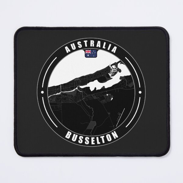 Item preview, Busselton Australia City Map designed and sold by Thistle-TShop.