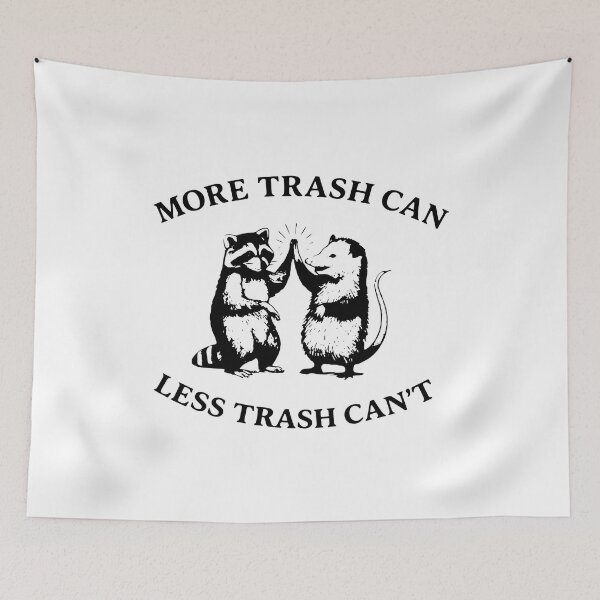 Item preview, More Trash Can Less Trash Can't designed and sold by dosunoguchi.
