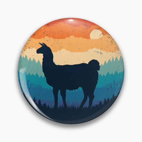 Item preview, Retro Alpaca designed and sold by TigerTom Design.
