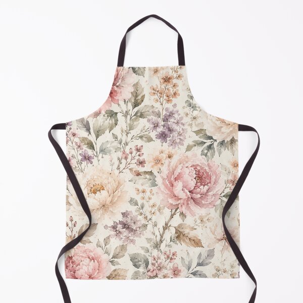 Item preview, Romantic Pastel Peonies and Wildflowers Pattern designed and sold by Mikena1996.
