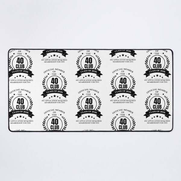 Item preview, Official Member of 40 Club Birthday designed and sold by NumbersFort.
